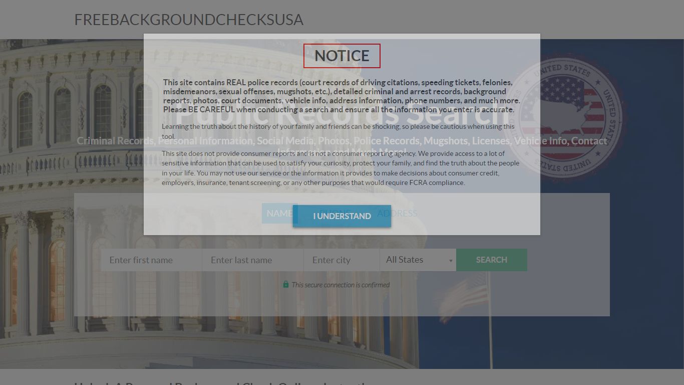 Free Background Checks USA